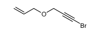 3-(3-bromoprop-2-ynyloxy)prop-1-ene结构式