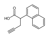 α-(2-propynyl)-1-naphthaleneacetic acid Structure