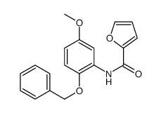 N-(5-methoxy-2-phenylmethoxyphenyl)furan-2-carboxamide Structure