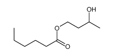 3-hydroxybutyl hexanoate结构式