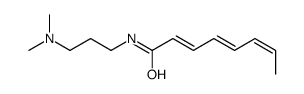 N-[3-(dimethylamino)propyl]octa-2,4,6-trienamide结构式