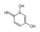 1-hydroxy-6-iminopyridin-3-ol结构式