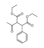 diethyl 2-acetyl-3-phenylbutanedioate Structure