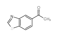 1-(5-苯并噻唑基)乙酮结构式