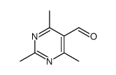 5-Pyrimidinecarboxaldehyde, 2,4,6-trimethyl- (9CI) picture