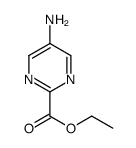 5-氨基-2-嘧啶羧酸乙酯结构式