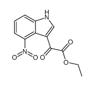 ethyl (4-nitroindol-3-yl)-2-oxoacetate Structure