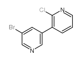 3-bromo-5-(2-chloropyridin-3-yl)pyridine Structure