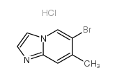 6-Bromo-7-methylimidazo[1,2-a]pyridine hydrochloride Structure