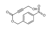 (4-nitrophenyl)methyl 4-hydroxybut-2-ynoate结构式