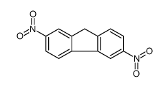 9H-Fluorene, 2,6-dinitro Structure