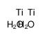 1,3-dioxa-2λ4,4λ4-dititanacyclobutane 2,4-dioxide结构式