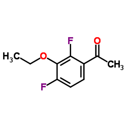 3'-Ethoxy-2',4'-difluoroacetophenone structure