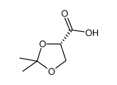(S)-2,2-Dimethyl-1,3-dioxolane-4-carboxylicacid structure