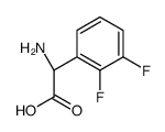 (2S)-2-amino-2-(2,3-difluorophenyl)acetic acid Structure