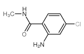 2-amino-4-chloro-N-methylbenzamide(SALTDATA: FREE) structure