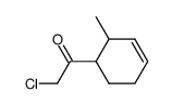 1-Chloracetyl-2-methylcyclohex-3-en Structure