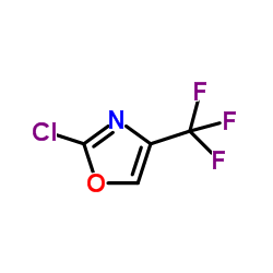 OXAZOLE, 2-CHLORO-4-(TRIFLUOROMETHYL)- Structure