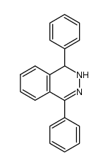 1,2-dihydro-1,4-diphenylphthalazine Structure