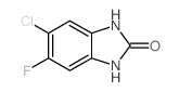 5-氯-6-氟-2,3-二氢-1h-1,3-苯并咪唑-2-酮结构式