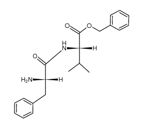 (S)-benzyl 2-((S)-2-amino-3-phenylpropanamido)-3-methylbutanoate结构式