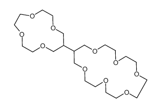 3-(3,6,9,12-tetraoxacyclotridecyl)-1,5,8,11,14,17-hexaoxacyclononadecane结构式