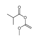 1-methoxyethenyl 2-methylpropanoate Structure