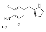 2-(4-amino-3,5-dichlorobenzyl)imidazoline Structure