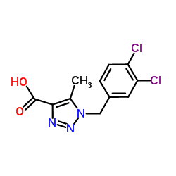 1-(3,4-Dichlorobenzyl)-5-methyl-1H-1,2,3-triazole-4-carboxylic acid picture