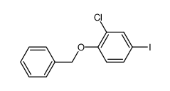 1-(benzyloxy)-2-chloro-4-iodobenzene Structure