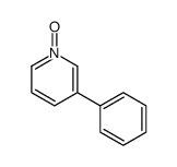 1-oxido-3-phenylpyridin-1-ium Structure