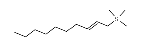 (E)-dec-2-enyltrimethylsilaneaa结构式