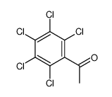 1-(2,3,4,5,6-pentachlorophenyl)ethanone Structure