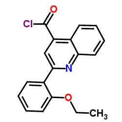 2-(2-Ethoxyphenyl)-4-quinolinecarbonyl chloride Structure