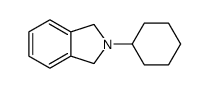 2-环己基-2,3-二氢-1H-异吲哚结构式