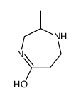 2-Methyl-1,4-diazepan-5-one Structure