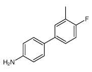 4-(4-fluoro-3-methylphenyl)aniline结构式