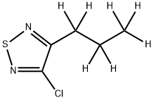 3-Chloro-4-(n-propyl-d7)-1,2,5-thiadiazole图片