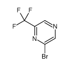 2-bromo-6-(trifluoromethyl)pyrazine Structure