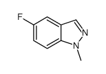 5-FLUORO-1-METHYL-1H-INDAZOLE Structure