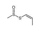 1-methylsulfinylsulfanylprop-1-ene Structure