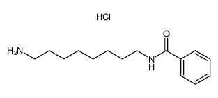 N-(8-aminooctyl)benzamide hydrochloride结构式