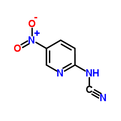 (5-Nitro-2-pyridinyl)cyanamide Structure