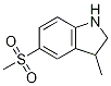5-Methanesulfonyl-3-Methyl-2,3-dihydro-1H-indole Structure