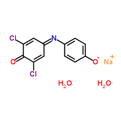 2,6-DICHLOROINDOPHENOL SODIUM SALT HYDRATE structure