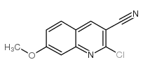 2-氯-7-甲氧基-喹啉-3-甲腈图片