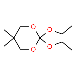 1,3-Dioxane,2,2-diethoxy-5,5-dimethyl-(9CI)结构式