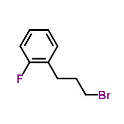 1-(3-Bromopropyl)-2-fluorobenzene Structure