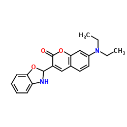 7-(Diethylamino)-3-(2,3-dihydro-1,3-benzoxazol-2-yl)-2H-chromen-2-one Structure