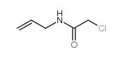 N-(氯乙酰基)烯丙胺结构式